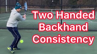 Hit Consistent Two Handed Backhands (Djokovic Tennis Technique)