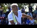 Exclusive tennis match: Noah & Bahrami vs McEnroe & Leconte @ Optima Open