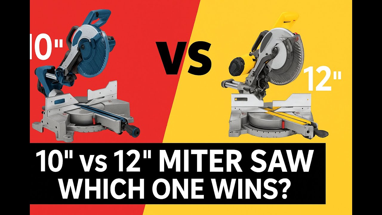 10In Vs 12In Miter Saw: Choose the Right Size