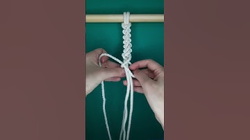 Tutorial MACRAMÊ para INICIANTES: nó amizade/friendship knot #macrame #macrameart #macramediy  #art
