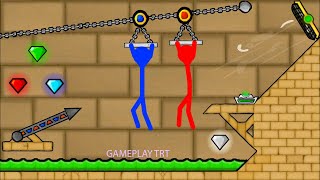 red boy and blue girl |stickman Animation | gameplay p1 screenshot 5