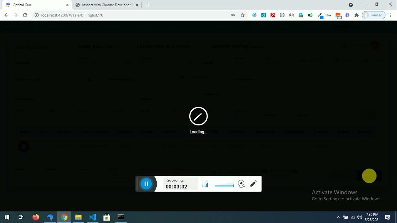 Optical Guru how to use Cash Register with in the application YouTube