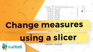 Change measures using slicers in Power BI Desktop- Power BI Tips & Tricks #20