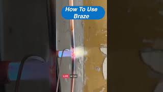 How To Braze Copper Pipe Plumbing in Air Conditioning Unit