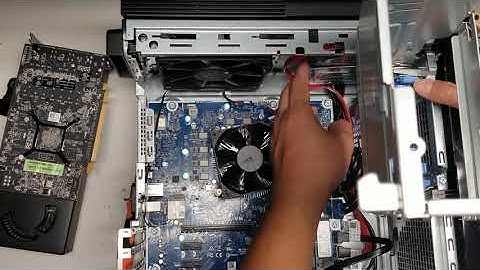 DELL XPS Tower 8920 Disassembly RAM SSD Hard Drive Upgrade Repair Power Supply Replacement