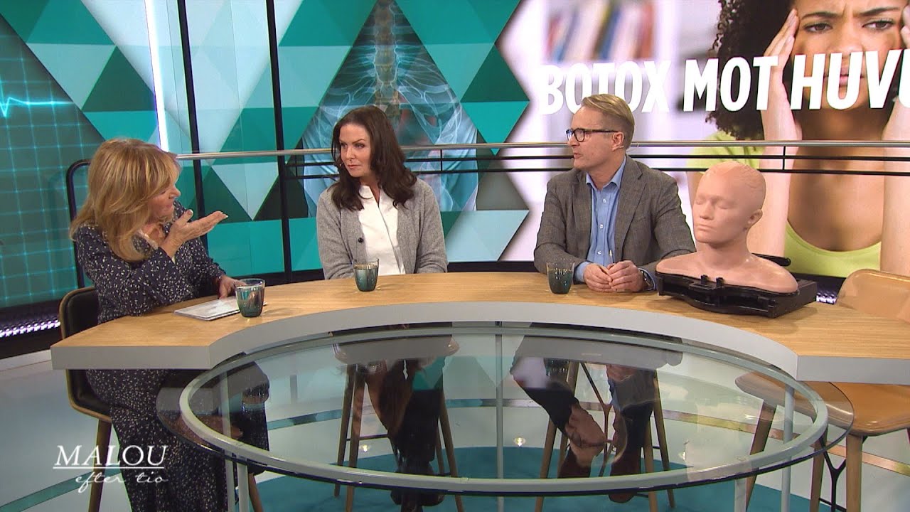 Titti Schultz om sin svåra huvudvärk: ”Det var som att ha en hjälm” - Malou Efter tio (TV4)