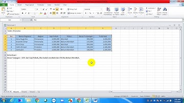 Integrasi Microsoft Excel ke Microsoft Word - 3
