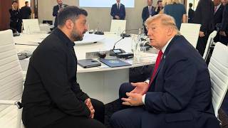 Trump urges Russia-Ukraine peace deal after G7 meeting with Zelenskyy