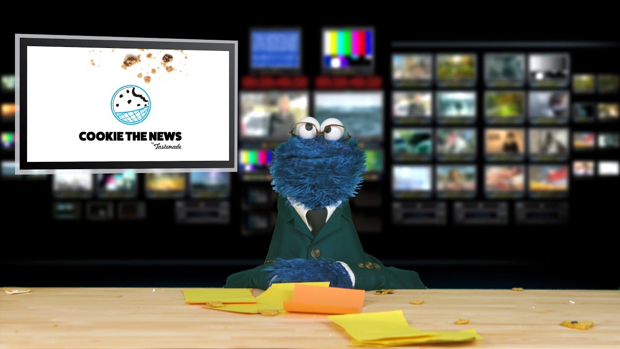 Cookie Monster the News I Cookie the News | Tastemade