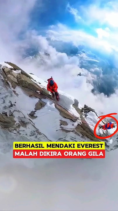 WANITA INDONESIA PERTAMA YANG BERHASI MENCAPAI PUNCAK EVEREST ‼️