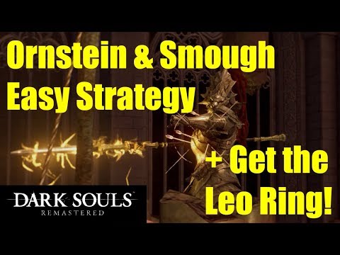 Video: Dark Souls - Ornstein Ja Smough Pomo-strategia