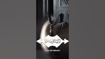﴿إِنَّ اللَّهَ وَمَلائِكَتَهُ يُصَلّونَ عَلَى النَّبِيِّ ﴾ القارئ: احمد النفيس
