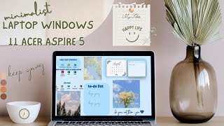 how to customize your windows 11 laptop Acer aspire 5/simple minamalist screenshot 4