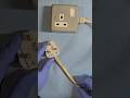 16 Amp Switch socket connection | Power board connection #tech #trending #electricalsafety #skills