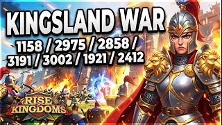 Kingsland Open | 1158 / 2975 / 2858 / 3191 / 3002 / 1921 / 2412 #riseofkingdoms #rok #kvk #games