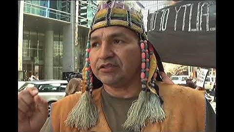 Northern Gateway protest