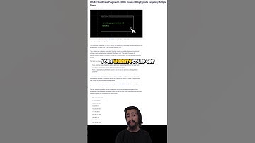 Ottokit has a major vulnerability and leaves you at risk. Update your WordPress site now!