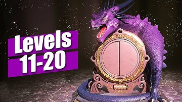 The Vault - Logic Puzzle Box - Levels 11-20 Walkthrough | No Commentary