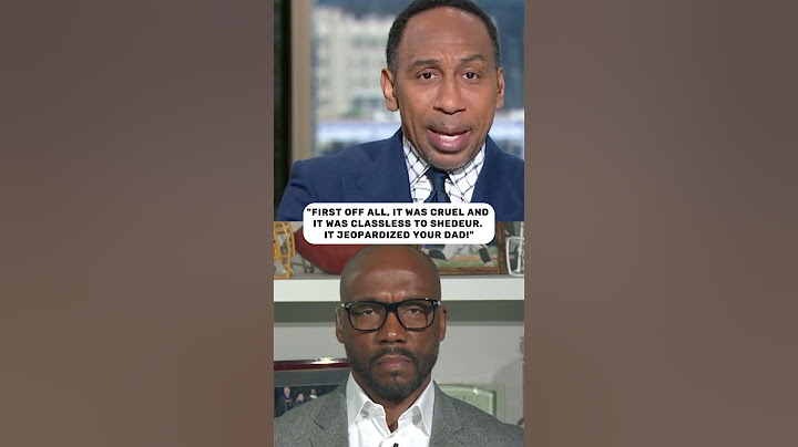 Stephen A. SOUNDS OFF on prank call to Shedeur Sanders 🗣️