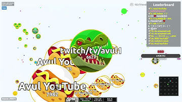 AGAR.IO SERVER TAKEOVER WITH BOTS AND MY SUBS #22 || OP-BOTS.COM