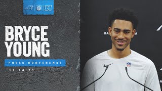 Bryce Young on his continuing comfort in the passing game | Carolina Panthers