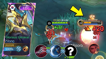 TOP SECRET ZILONG BUILD 2025🔥🔥OP DAMAGE IN RANKED GAME