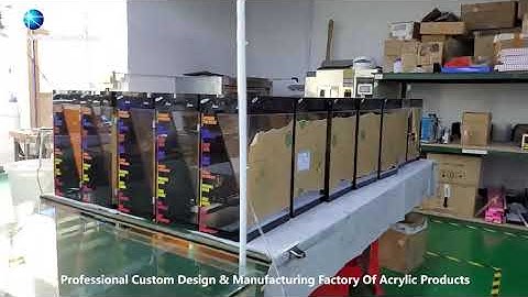 RECHI |Acrylic Counter Display Cabinet & Showcase|Acrylic Vape CBD Oil Retail Display Cabinet