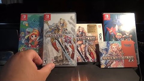 Unboxing: Code of Princess EX (Nicalis is Awesome)