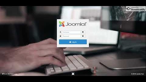 Joomla Video Background Demo
