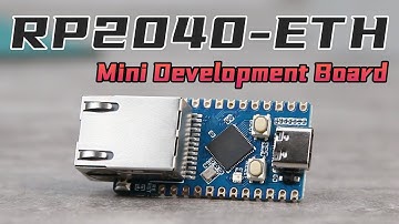 Waveshare RP2040-ETH, RP2040 Ethernet Port Module, Based on Official RP2040 Dual Core Processor