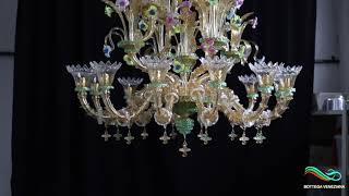 New Rezzonico Chandelier in our factory!