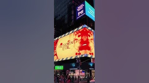 3D Billboard in Times Square