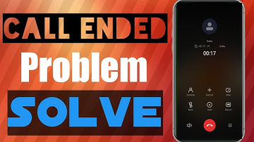 How to solve redmi Or mi call ended problem || incoming || outgoing