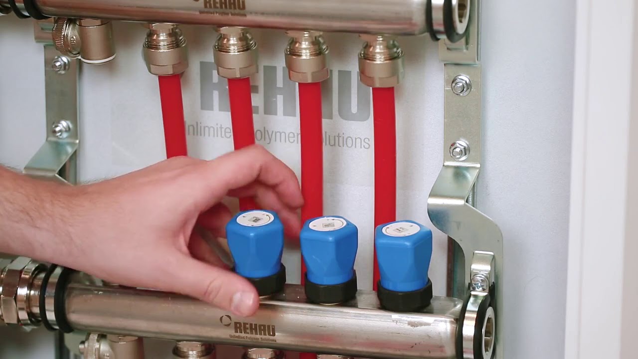 Коллекторы Rehau - YouTube