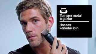 Braun Mgk 7220 Erkek Bakım Kitisaç & Sakal Kesme Islak&Kuru Kullanım