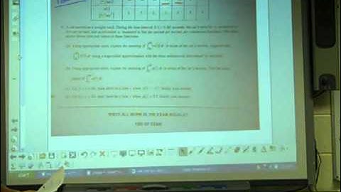 2006 AP Calculus Free Response #6 Form B  Juda Math Dept