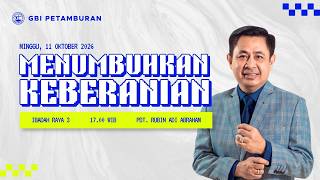 Main Service 3 | Sunday, October 11, 2026 | 5:00 PM (WIB)