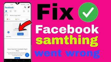 How to Fix facebook something went wrong please try again problem 2024#facebookproblem #something