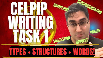 10 Main Types of CELPIP Writing Task 1 Questions: Best Words To Use!