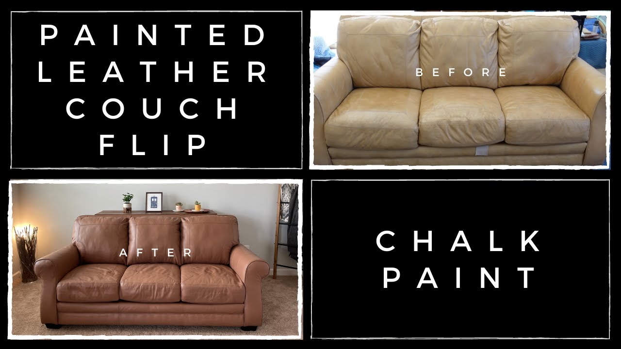 How to Paint Leather Furniture 