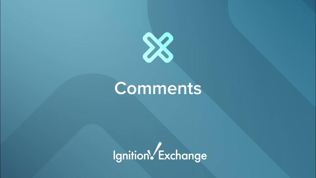 Ignition Exchange Resource Comments YouTube