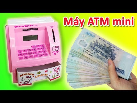 Đồ chơi MÁY ATM mini HELLO KITTY RÚT TIỀN TẠI NHÀ | KÉT SẮT ĐỰNG TIỀN CHO BÉ (Chim Xinh) Đồ chơi MÁY ATM mini HELLO KITTY RÚT TIỀN TẠI NHÀ | KÉT SẮT ĐỰNG TIỀN CHO BÉ (Chim Xinh)