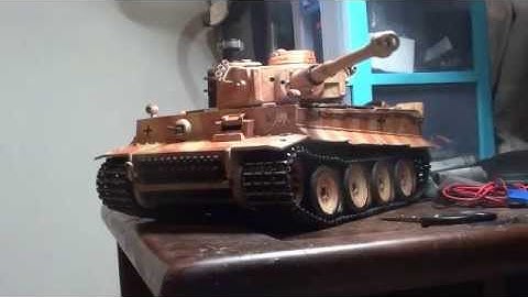 My HL Tiger I tank ready for battle