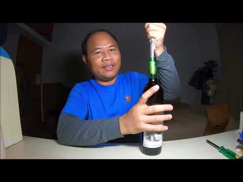 เทคนิคการเปิดขวดไวน์ 3 เมื่อไม่มีที่เปิดขวดจะทำอย่างไร ? How to open a bottle of wine. Ep.3