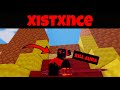 I 1v1ed xistxnce  in roblox bedwars