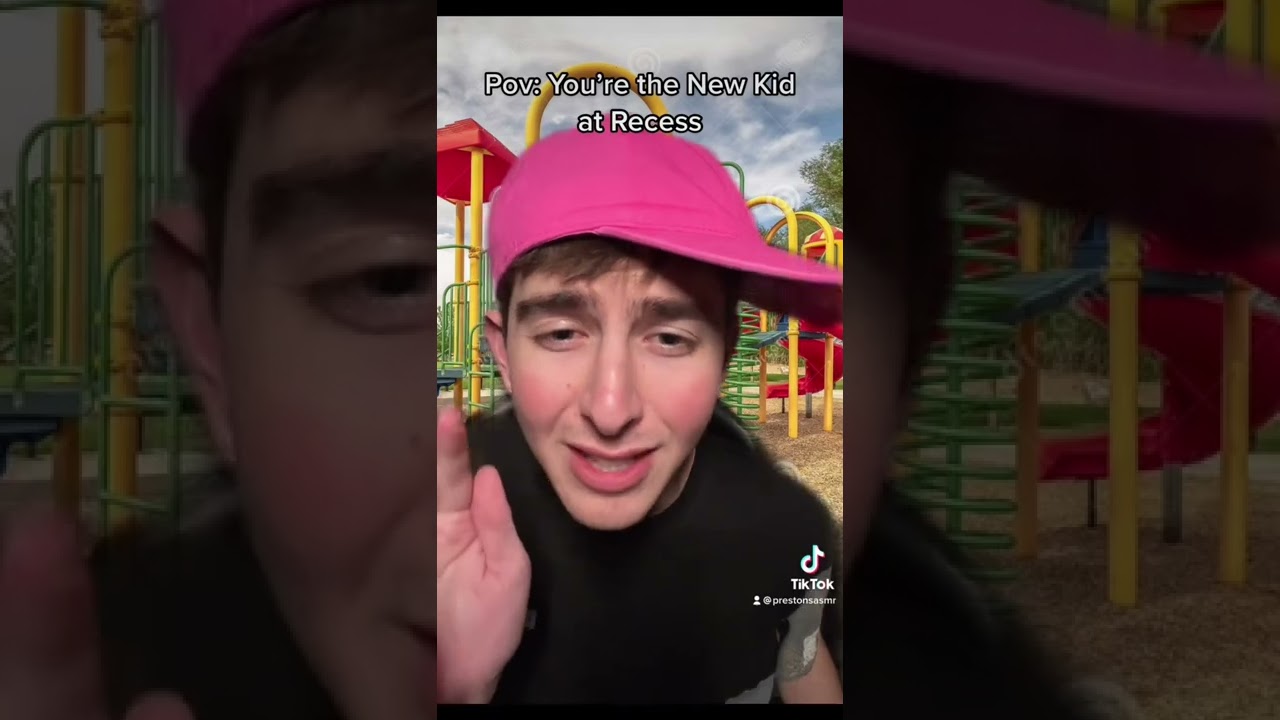 ⁣Pov: New Kid At Recess #asmr #roleplay