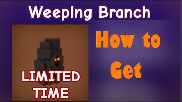 How To GET "WEEPING BRANCH" In Grow A Garden! (GHOUL UPDATE 2 Guide) Roblox
