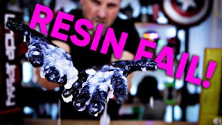 HUGE FAILED PROJECT  How NOT to clean your IPA  Resin 3D Printing