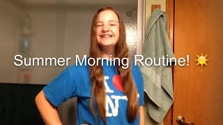 Video thumbnail of "Summer Morning Routine! ☀️"