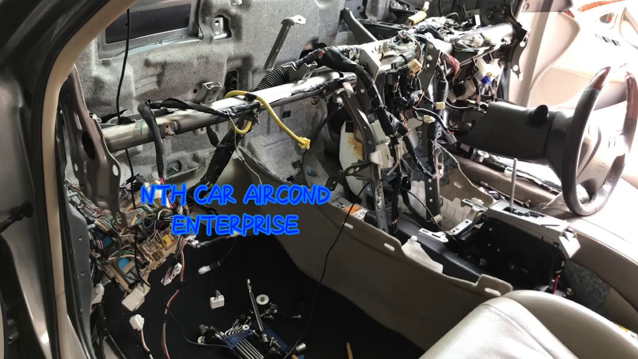 TOYOTA CAMRY REMOVE DASHBOARD REPLACE COOLING COIL YouTube
